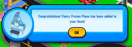 frozen piano