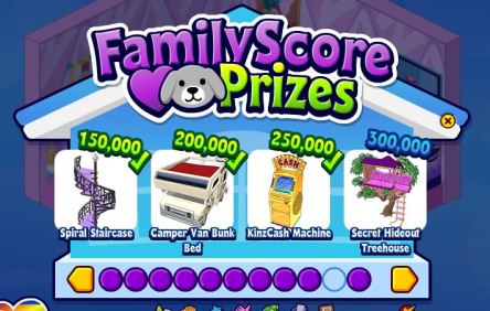 family score prizes