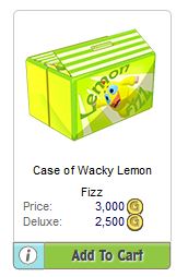 case of wacky lemon fizz